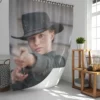 Natalie Portman Role in Jane Got a Gun Shower Curtain
