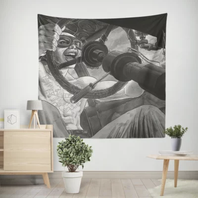 Nux Mad Max A Chaotic Warrior Wall Tapestry
