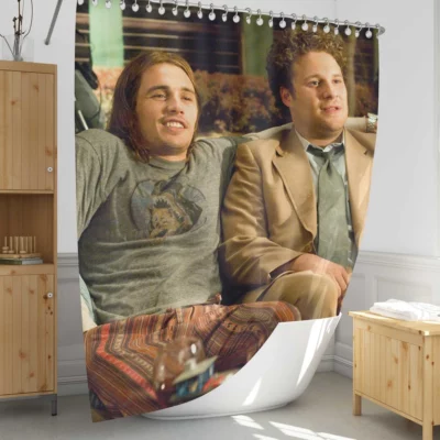 Pineapple Express Seth and James Adventure Shower Curtain 1