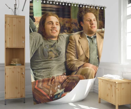 Pineapple Express Seth and James Adventure Shower Curtain 1