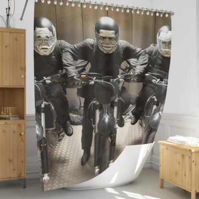 Point Break Extreme Action Unleashed Shower Curtain 1