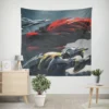 Power Rangers 2017 Mighty Zords Unleashed Wall Tapestry