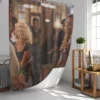 Ronda Rousey in Expendables 3 Shower Curtain
