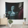 Sofia Boutella & Simon Pegg in Star Trek Beyond Wall Tapestry