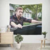 Song to Song Ryan Gosling Harmony Wall Tapestry