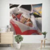Speed Racer High-Speed Racing Action Wall Tapestry