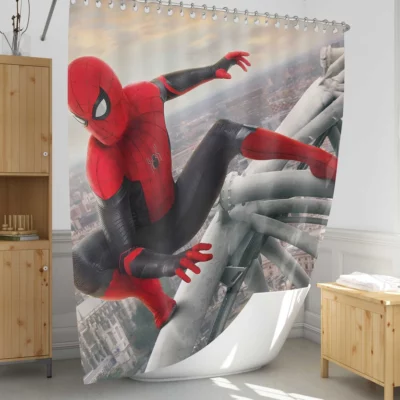 Spider Man Far From Home Venice Shower Curtain 1