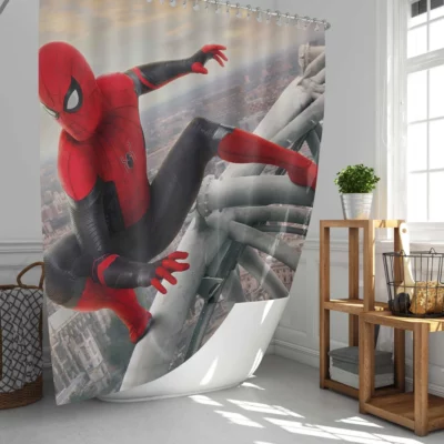 Spider-Man Far From Home Venice Shower Curtain