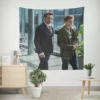 Spider-Man Holland Downey Jr. and Favreau Wall Tapestry