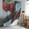 Spider-Man Mysterio Deception Shower Curtain
