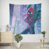 Spidey Spectacular Multiverse Adventures Wall Tapestry