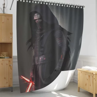Star Wars Kylo Ren Dark Presence Shower Curtain 1