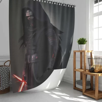 Star Wars Kylo Ren Dark Presence Shower Curtain