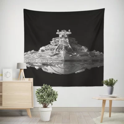 Star Wars Star Destroyer Galactic Might Wall Tapestry
