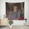 Texas Chainsaw 3D Alexandra in Horror Wall Tapestry
