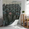 The Brave Soldier in Dunkirk Shower Curtain