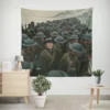 The Brave Soldier in Dunkirk Wall Tapestry
