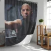 The Chronicles Of Riddick Sci-Fi Action Unleashed Shower Curtain