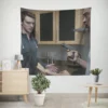 The Girl Is In Trouble Intriguing Mystery Unfolds Wall Tapestry