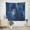 The Great Wall Jing Tian Heroism Wall Tapestry