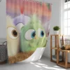 The Hatchlings Cute Angry Birds Shower Curtain