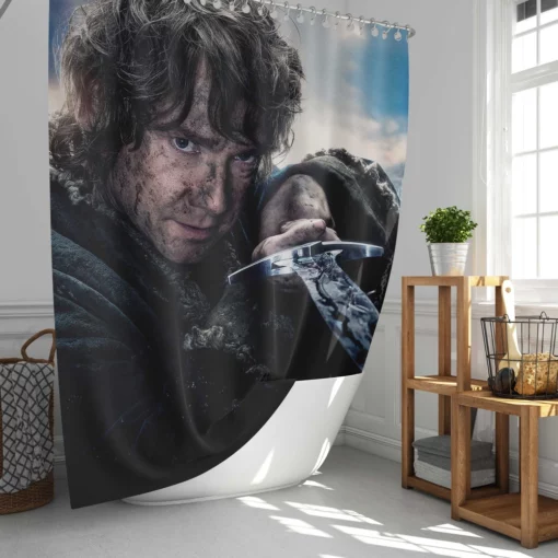 The Hobbit Middle-earth Last Stand Shower Curtain
