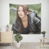 The Hunger Games Katniss Dystopian Battle Wall Tapestry