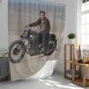 The Master 2012 Joaquin Phoenix Motorcycle Odyssey Shower Curtain
