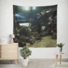 The Wandering Earth Mankind Survival Wall Tapestry
