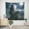 The Wolfman A Beastly Transformation Wall Tapestry