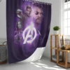Thor Star-Lord and Gamora Team-Up Shower Curtain