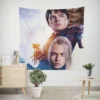 Valerian and Cara Delevingne Epic Journey Wall Tapestry