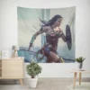 Wonder Woman Epic Battle for Justice Wall Tapestry