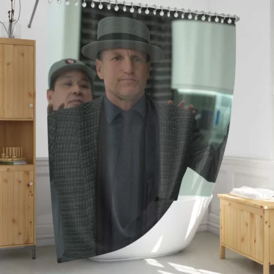 Woody Harrelson and Merritt McKinney Return Shower Curtain 1
