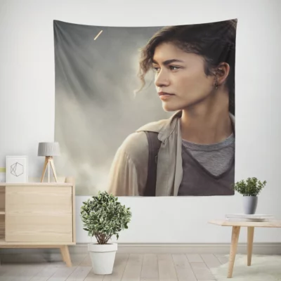 Zendaya Charm Far From Home Delight Wall Tapestry