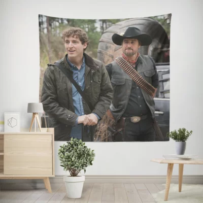 Zombieland Double Tap Luke and Thomas Wall Tapestry