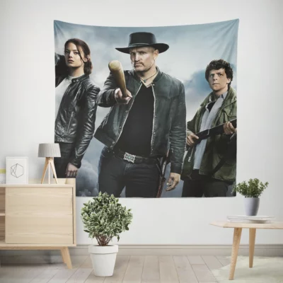 Zombieland Double Tap Undead Reunion Wall Tapestry