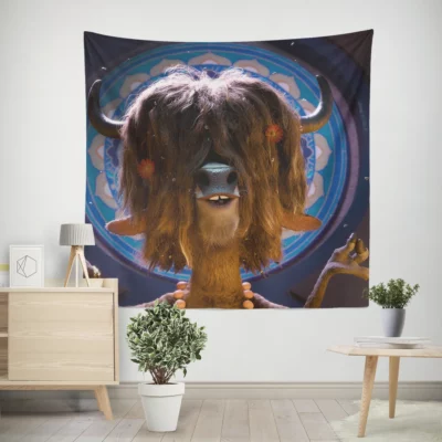 Zootopia Meet the Yak Character Wall Tapestry